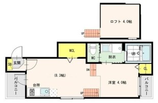 欅ハウスの物件間取画像